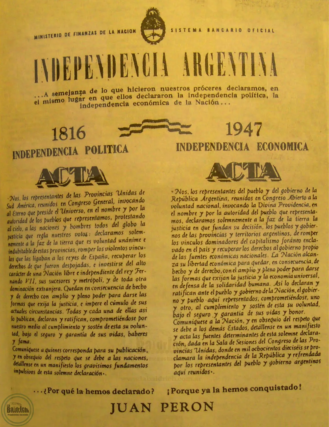Independencia de Argentina