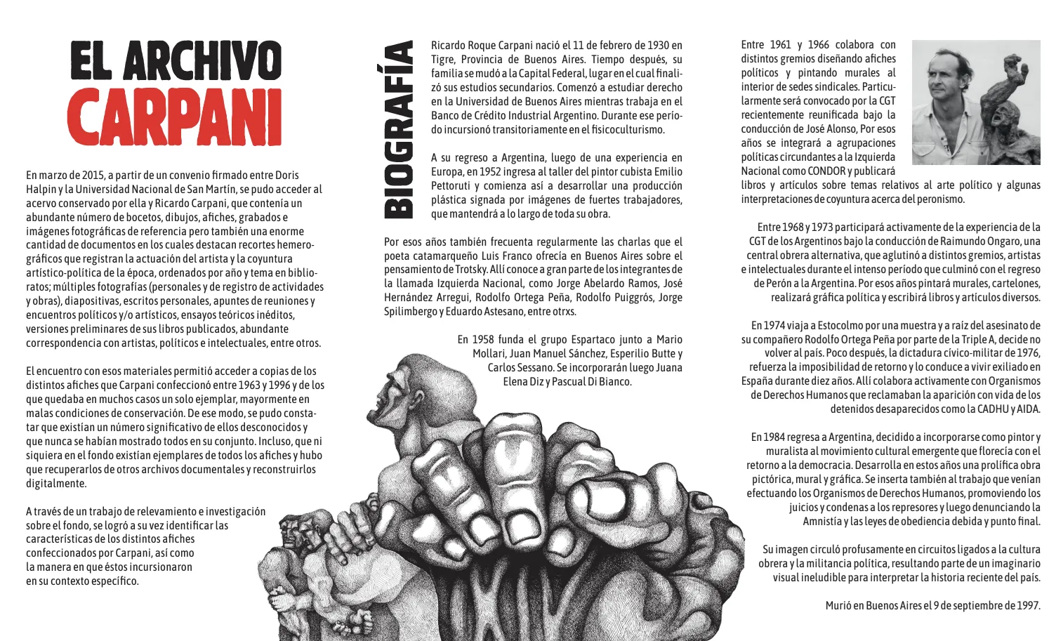 Muestra Carpani Gráfica Militante 1963 - 1996