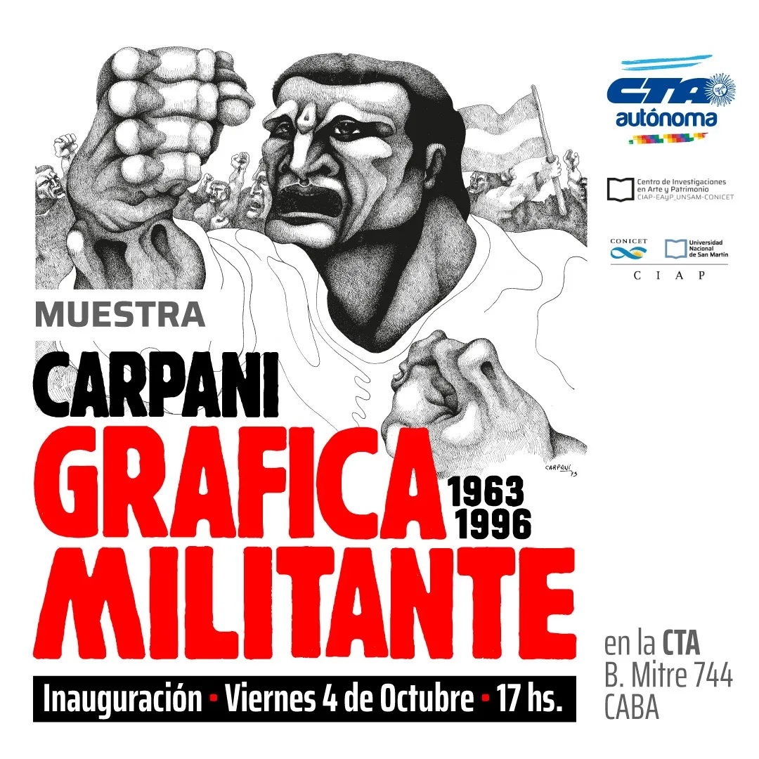 Muestra Carpani Gráfica Militante 1963 - 1996